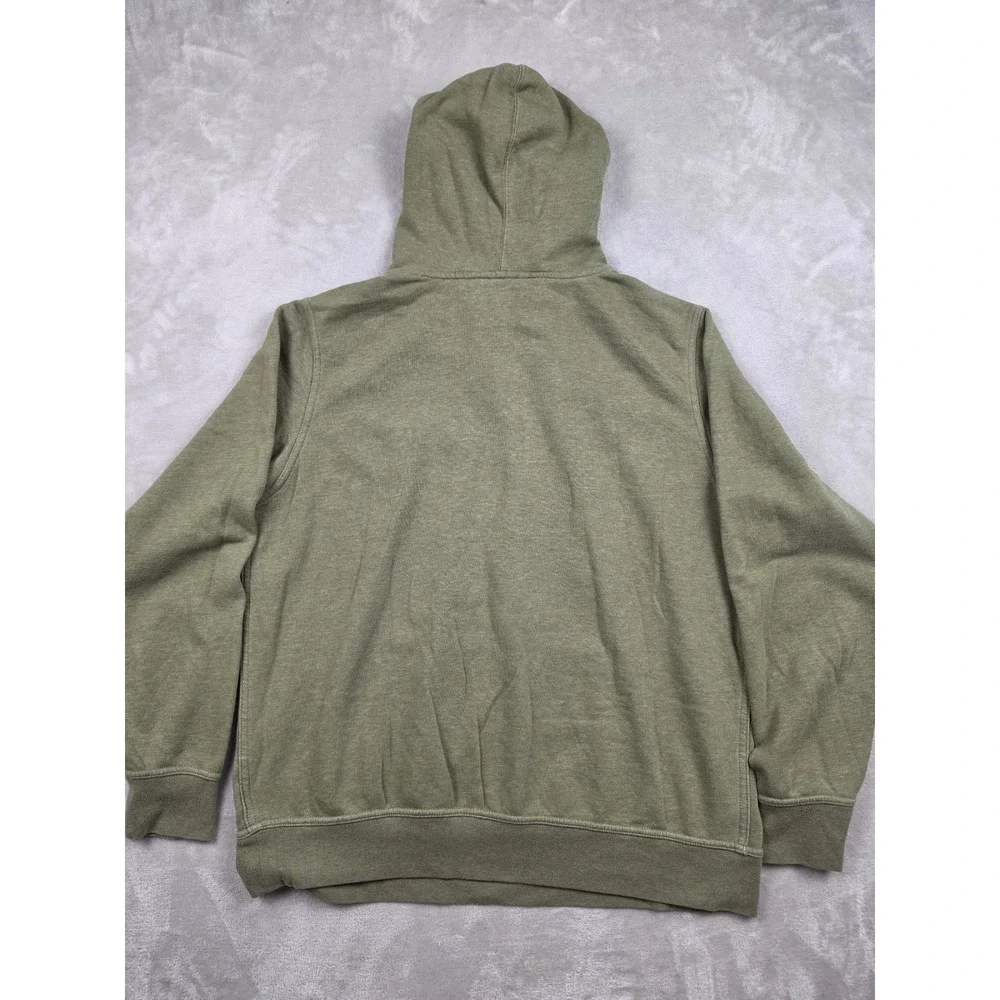 The North Face Hoodie Mens XL Green Big Logo Pullover Sweatshirt Activewear